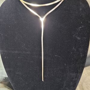 Beautiful! Gold  2 Piece Y Necklace Set